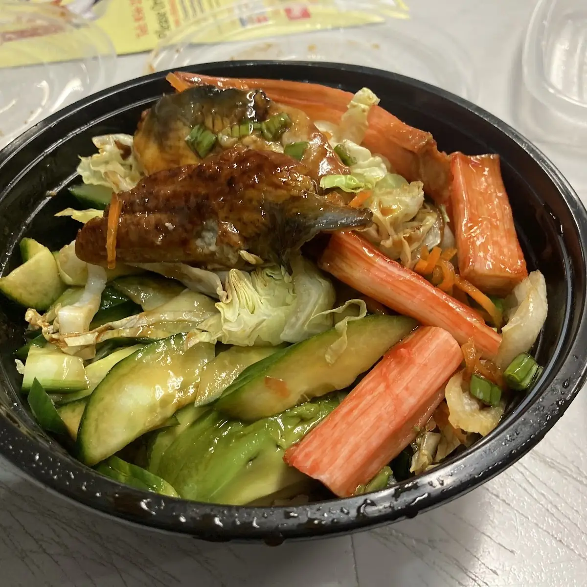 chicken with mixed vegetables combo 杂菜鸡套餐